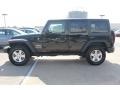 2012 Black Forest Green Pearl Jeep Wrangler Unlimited Sport 4x4  photo #5