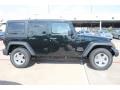 2012 Black Forest Green Pearl Jeep Wrangler Unlimited Sport 4x4  photo #11