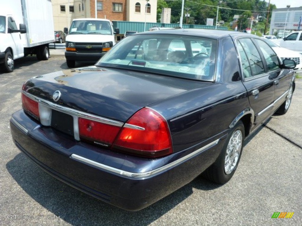 2000 Grand Marquis GS - Deep Wedgewood Blue Metallic / Light Graphite photo #11