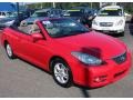 2007 Absolutely Red Toyota Solara SE V6 Convertible  photo #3