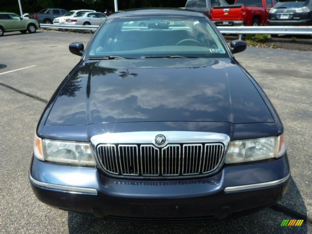 2000 Grand Marquis GS - Deep Wedgewood Blue Metallic / Light Graphite photo #14