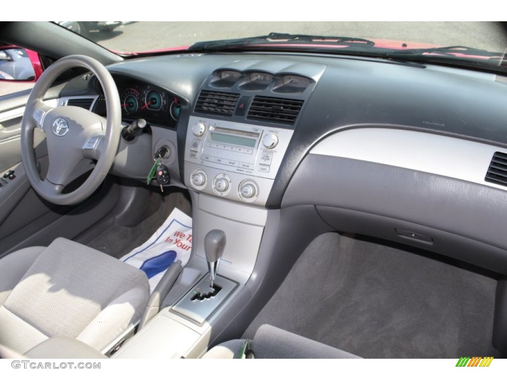 2007 Solara SE V6 Convertible - Absolutely Red / Dark Stone photo #14