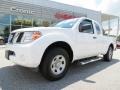 2005 Avalanche White Nissan Frontier XE King Cab  photo #1