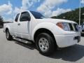 Avalanche White 2005 Nissan Frontier XE King Cab Exterior