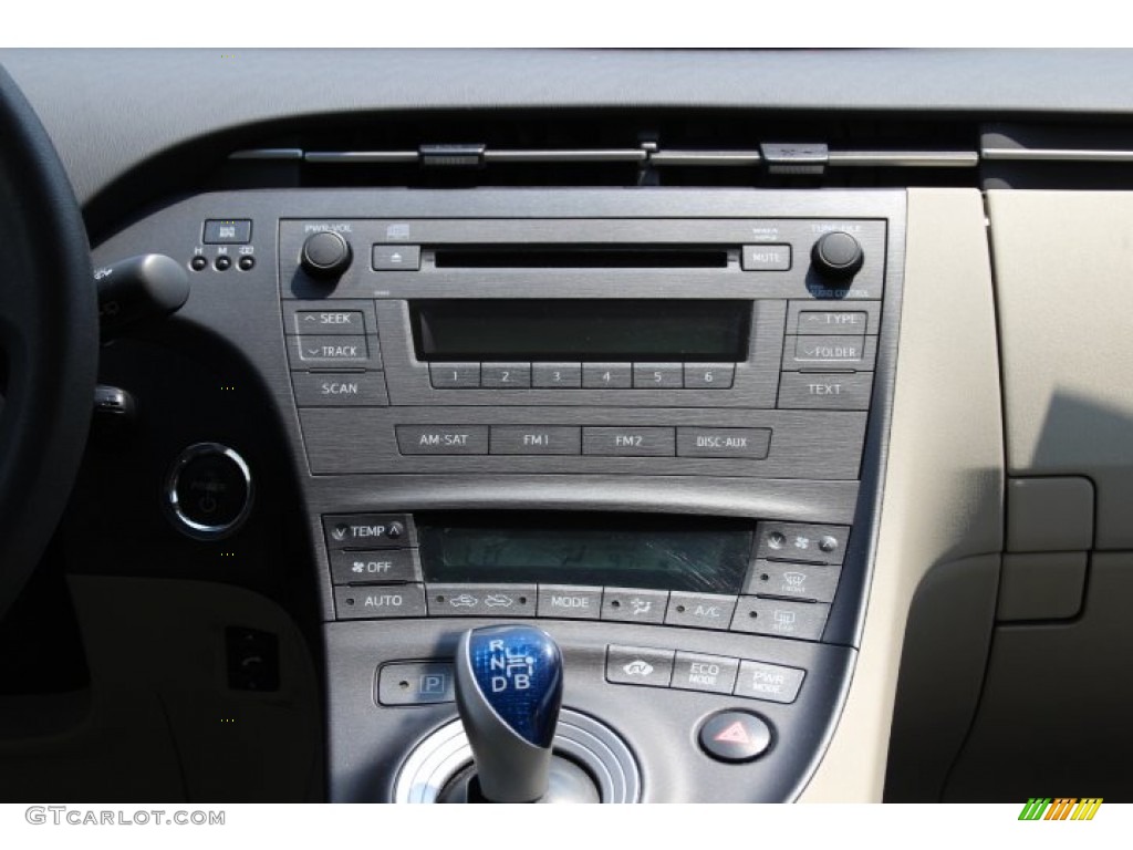 2010 Prius Hybrid II - Barcelona Red Metallic / Misty Gray photo #11