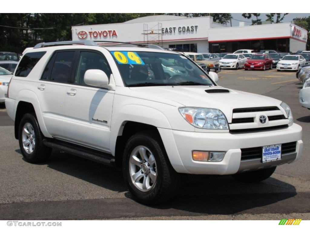 2004 4Runner Sport Edition 4x4 - Natural White / Stone photo #1