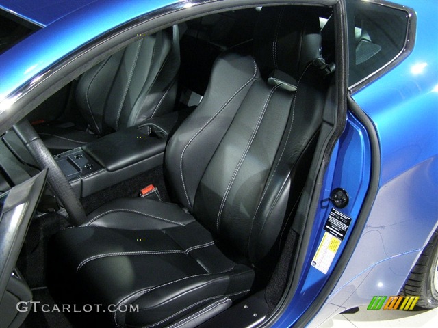 2007 V8 Vantage Coupe - Vertigo Blue / Obsidian Black photo #5