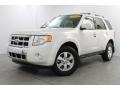 White Suede 2010 Ford Escape Limited V6