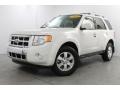 2010 White Suede Ford Escape Limited V6  photo #1