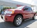 Cayenne Red 2013 Nissan Titan SV Crew Cab