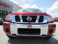 2013 Cayenne Red Nissan Titan SV Crew Cab  photo #8