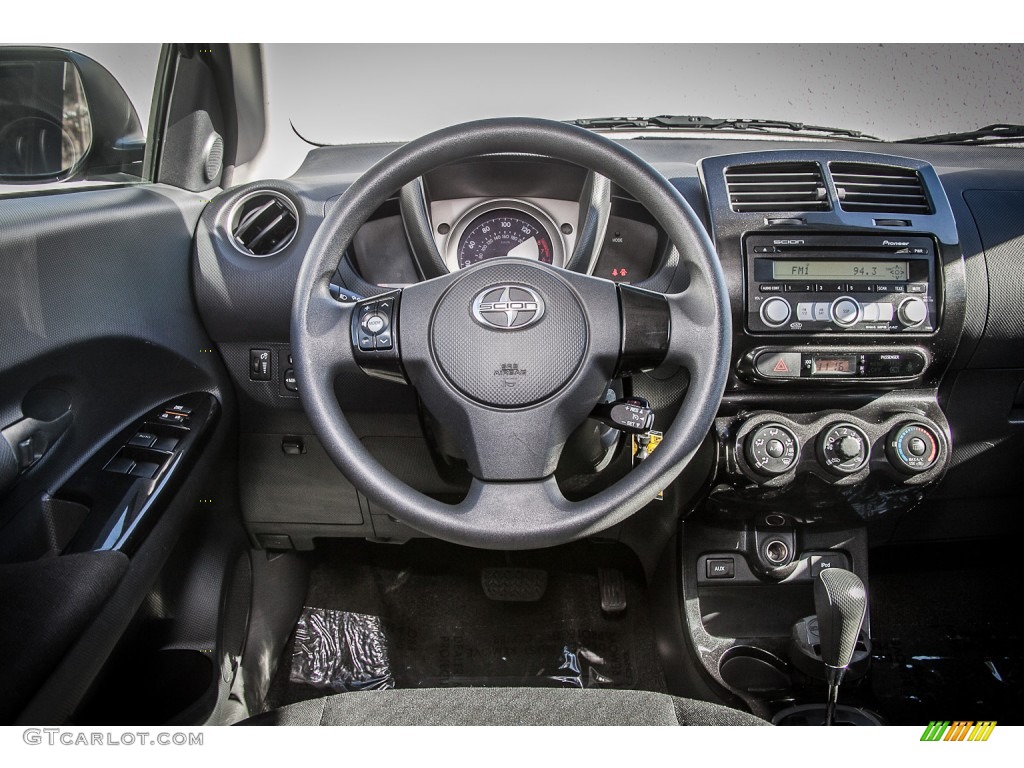 2008 Scion xD Standard xD Model Charcoal Gray Dashboard Photo #83664796