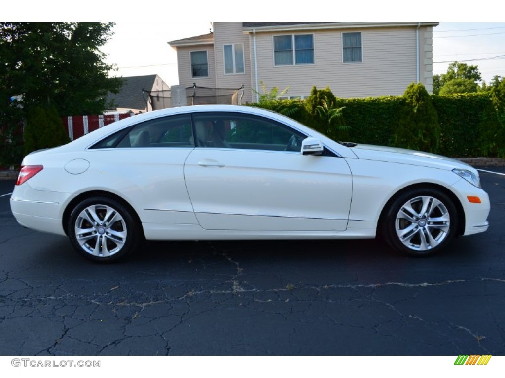 Diamond White Metallic 2010 Mercedes-Benz E 350 Coupe Exterior Photo #83665205