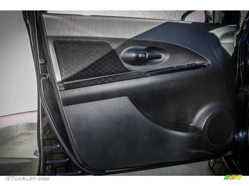 2008 Scion xD Standard xD Model Charcoal Gray Door Panel Photo #83665231