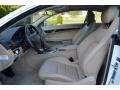 Almond Beige Front Seat Photo for 2010 Mercedes-Benz E #83665324
