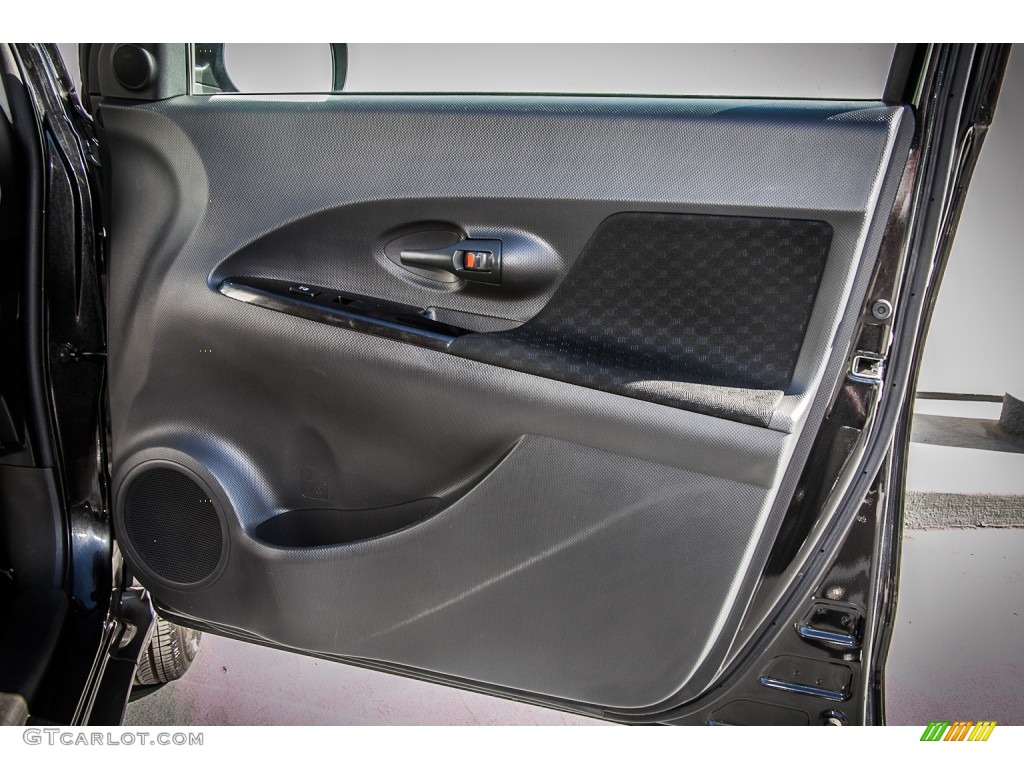 2008 Scion xD Standard xD Model Charcoal Gray Door Panel Photo #83665372