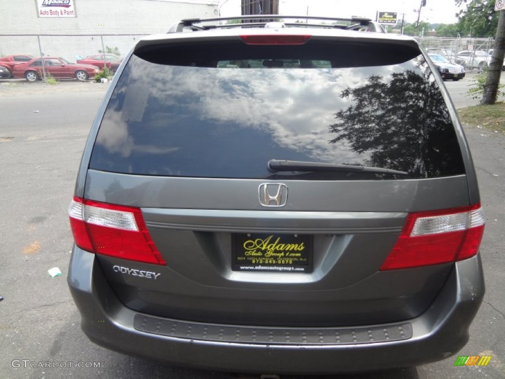 2007 Odyssey EX-L - Nimbus Gray Metallic / Olive photo #5