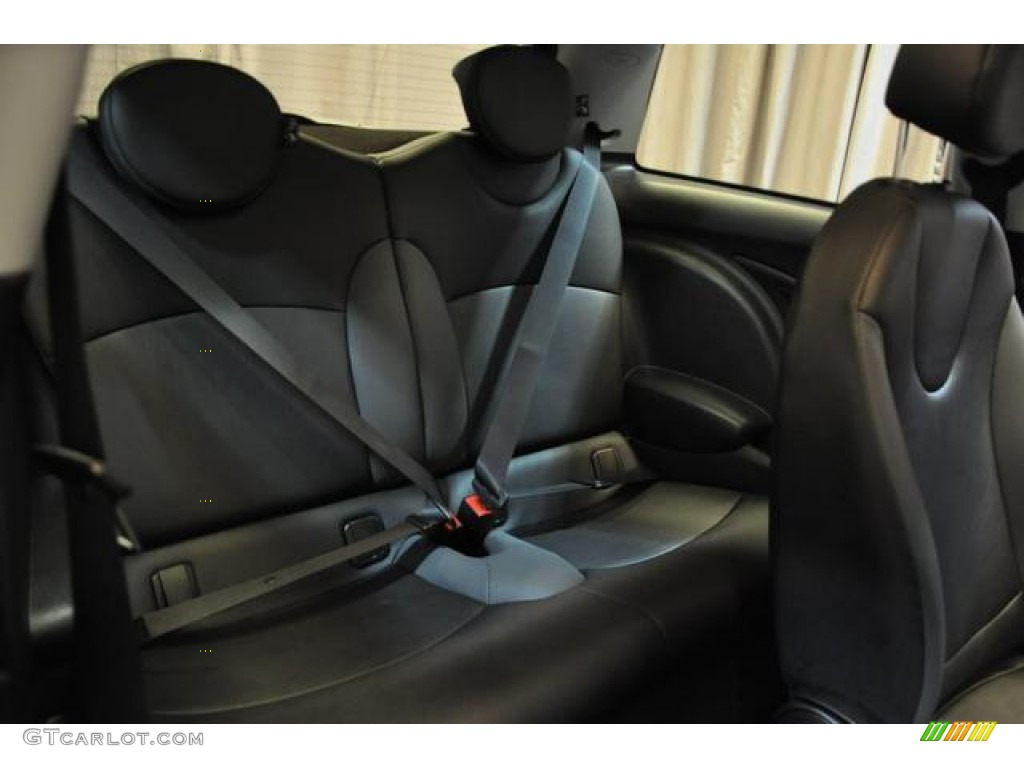 2010 Cooper Hardtop - Oxygen Blue / Grey/Carbon Black photo #8