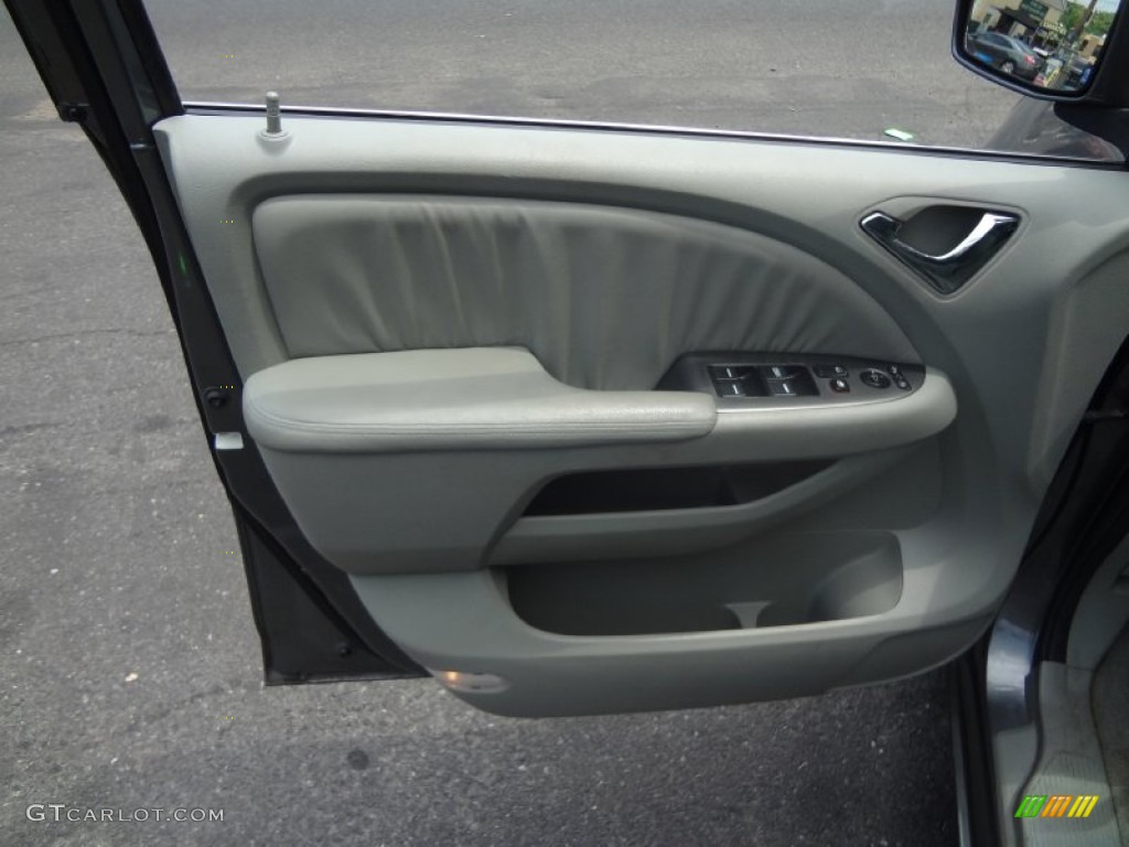 2007 Odyssey EX-L - Nimbus Gray Metallic / Olive photo #7