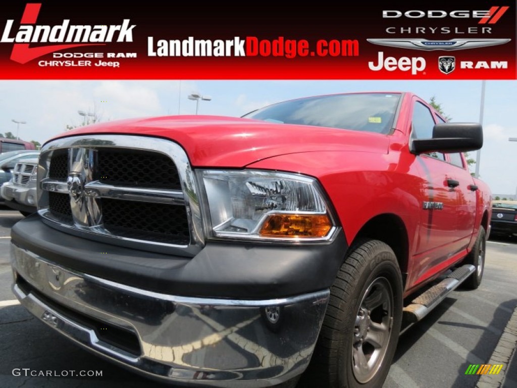 Flame Red Dodge Ram 1500