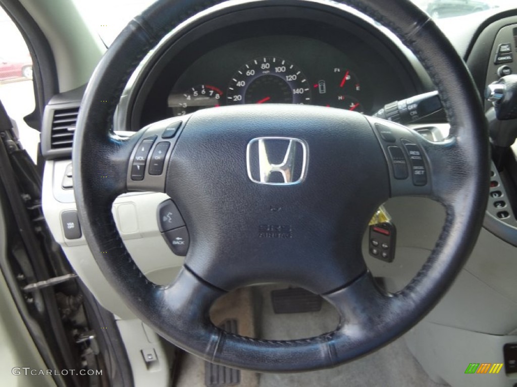 2007 Odyssey EX-L - Nimbus Gray Metallic / Olive photo #11