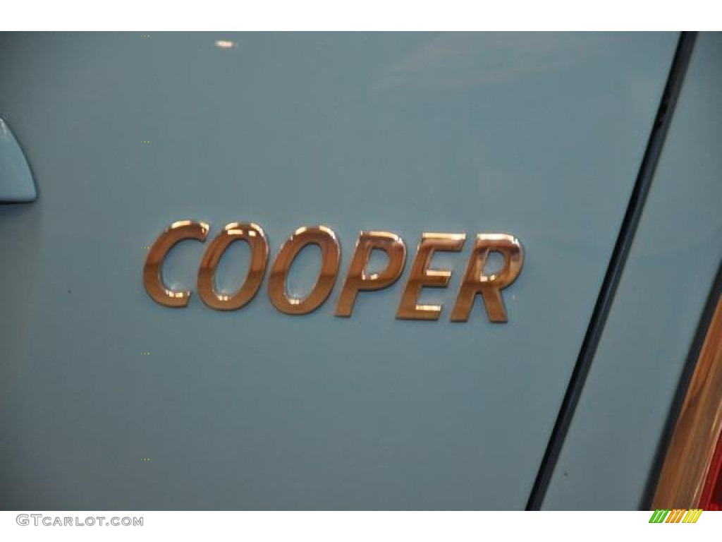 2010 Cooper Hardtop - Oxygen Blue / Grey/Carbon Black photo #13