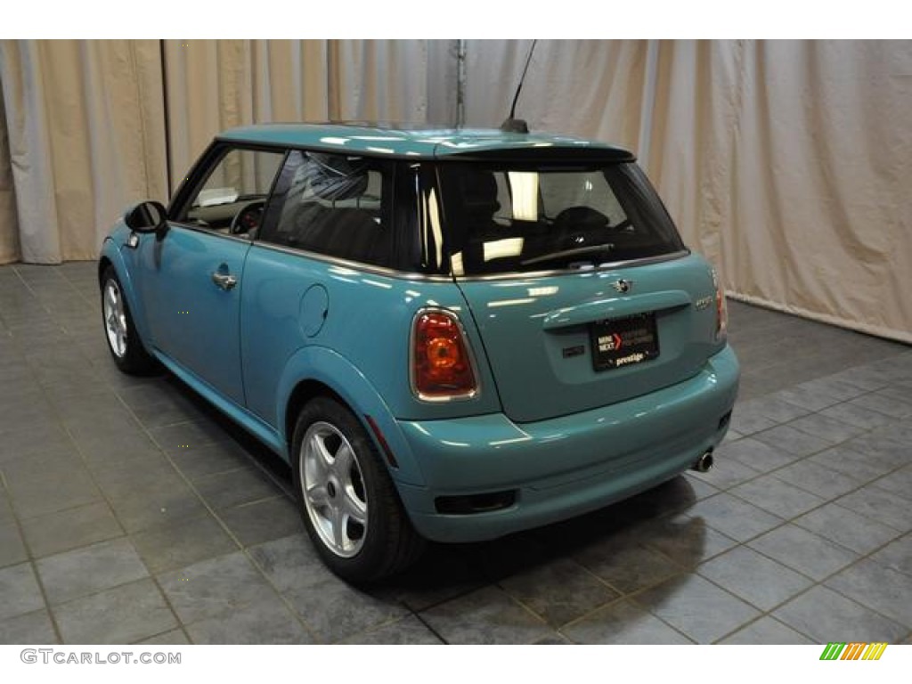 2010 Cooper Hardtop - Oxygen Blue / Grey/Carbon Black photo #17