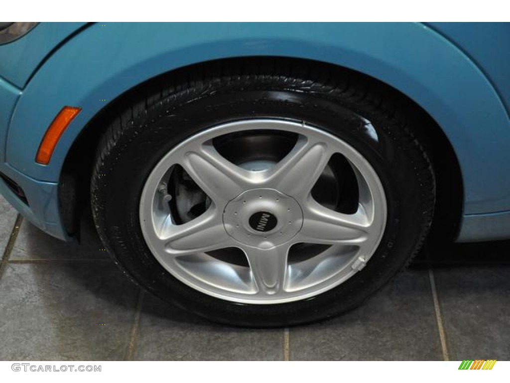 2010 Cooper Hardtop - Oxygen Blue / Grey/Carbon Black photo #19