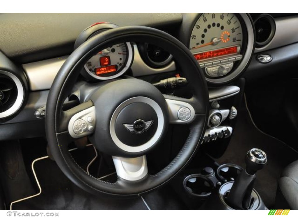 2010 Cooper Hardtop - Oxygen Blue / Grey/Carbon Black photo #26