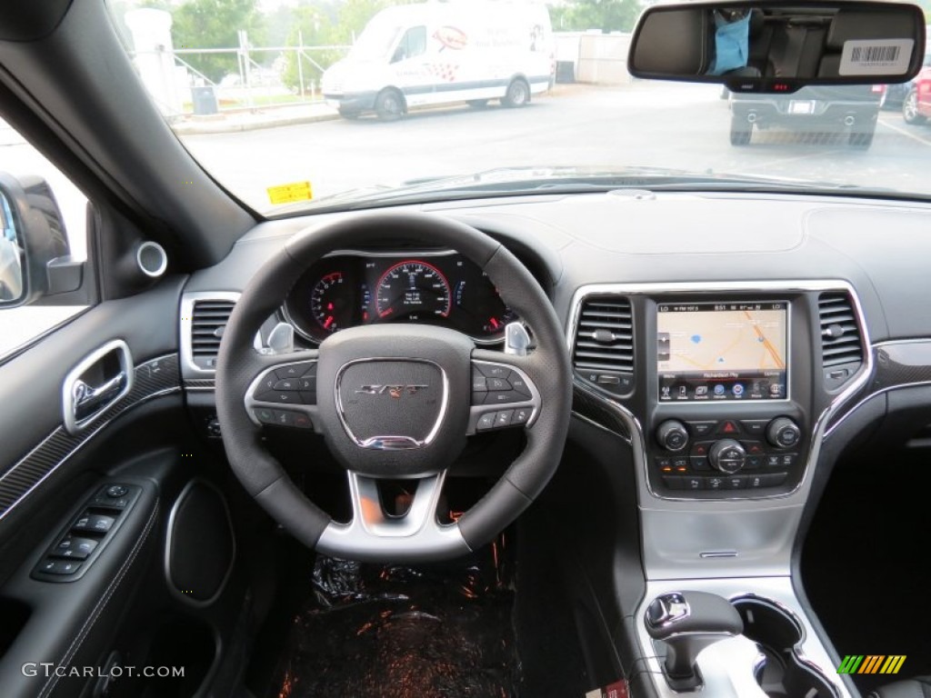 2014 Jeep Grand Cherokee SRT 4x4 SRT Morocco Black Dashboard Photo #83667628