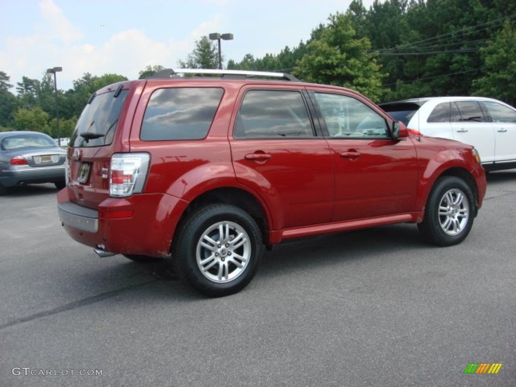 2010 Mariner V6 Premier 4WD - Sangria Red Metallic / Stone photo #5