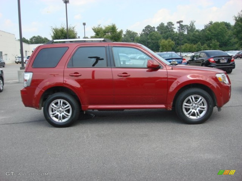 2010 Mariner V6 Premier 4WD - Sangria Red Metallic / Stone photo #6