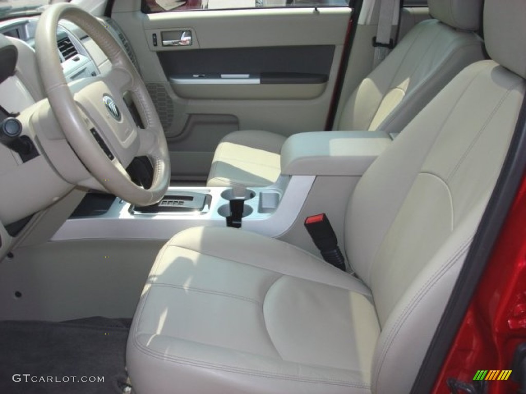 2010 Mariner V6 Premier 4WD - Sangria Red Metallic / Stone photo #9