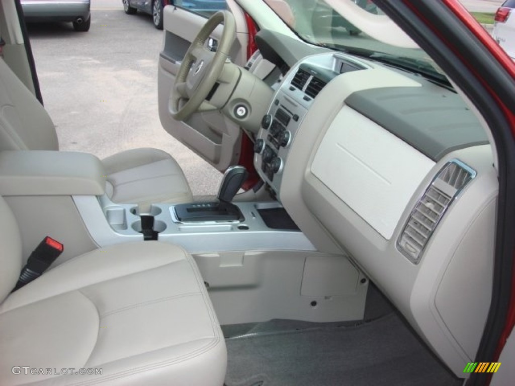 2010 Mariner V6 Premier 4WD - Sangria Red Metallic / Stone photo #14