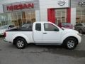 2012 Avalanche White Nissan Frontier SV V6 King Cab 4x4  photo #12