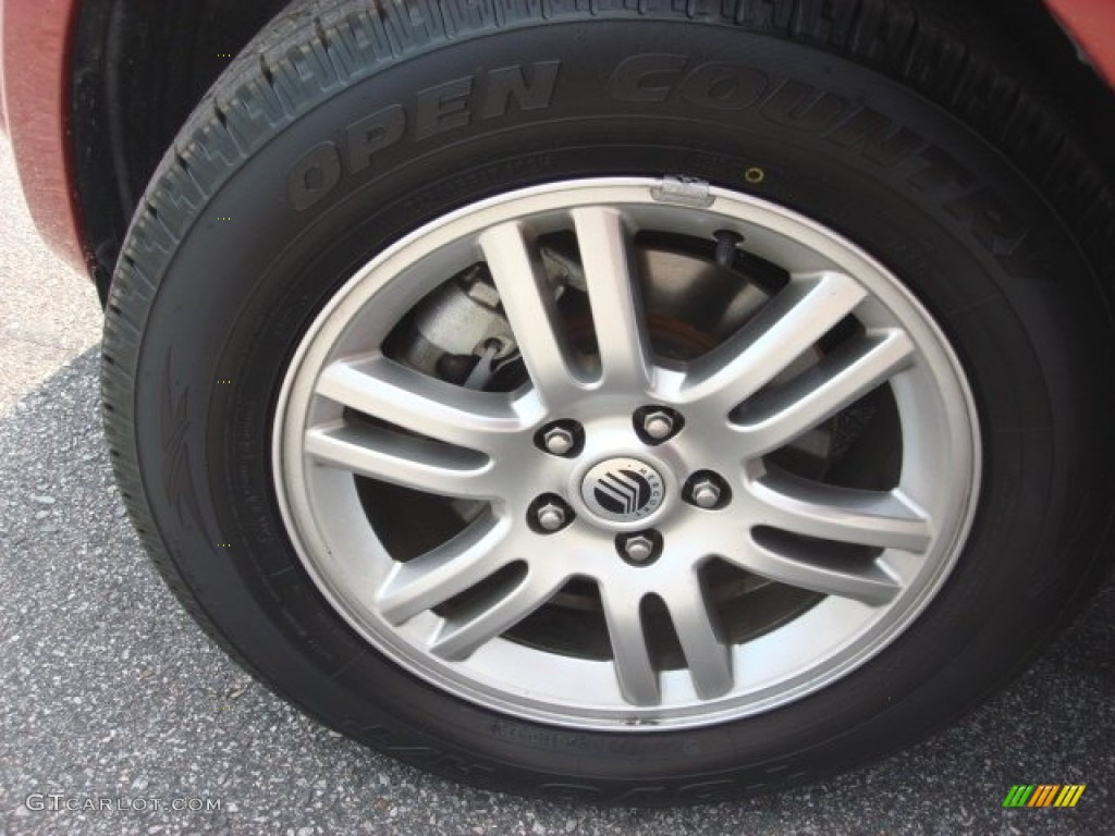 2010 Mariner V6 Premier 4WD - Sangria Red Metallic / Stone photo #26