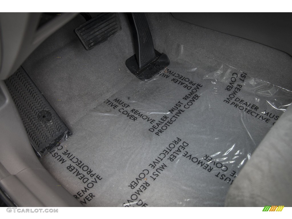 2010 Civic LX Coupe - Crystal Black Pearl / Gray photo #6