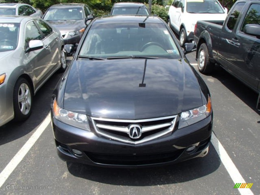 2008 TSX Sedan - Nighthawk Black Pearl / Ebony photo #2