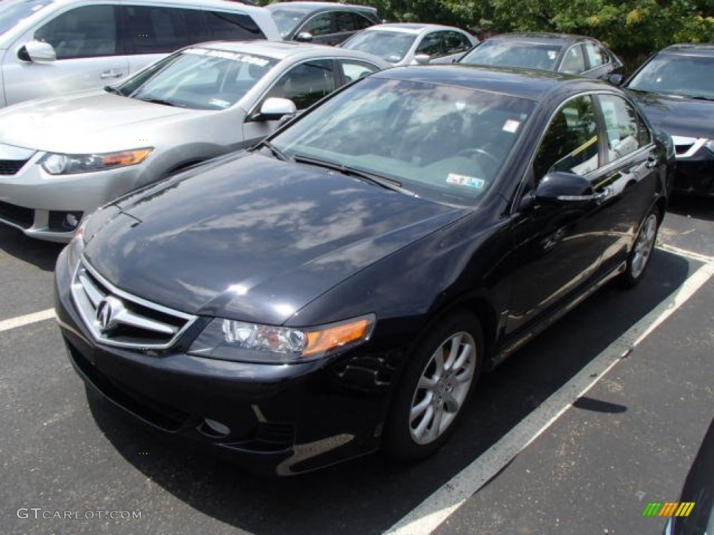 2008 TSX Sedan - Nighthawk Black Pearl / Ebony photo #3