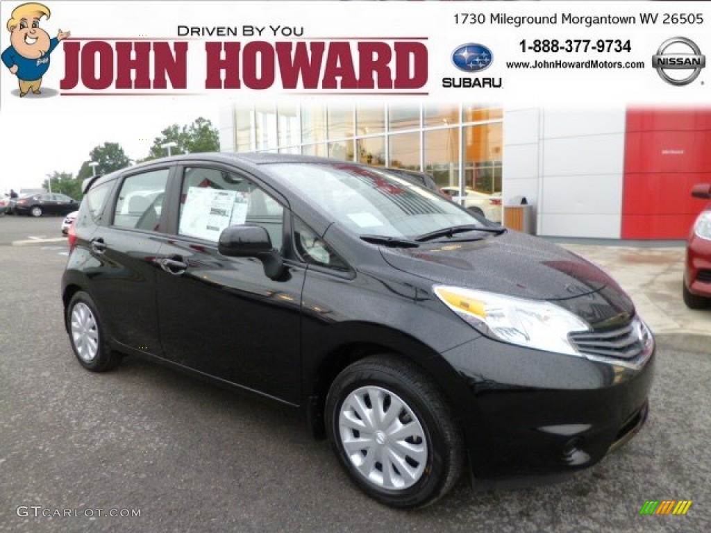 Super Black Nissan Versa Note