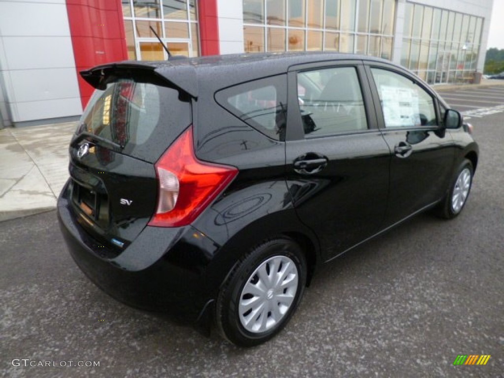 Super Black 2014 Nissan Versa Note SV Exterior Photo #83670200
