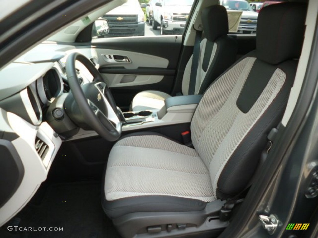 2013 Equinox LT AWD - Steel Green Metallic / Light Titanium/Jet Black photo #15