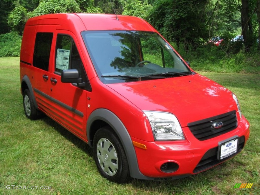 Race Red Ford Transit Connect