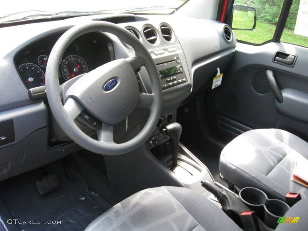 2013 Transit Connect XLT Van - Race Red / Dark Gray photo #7