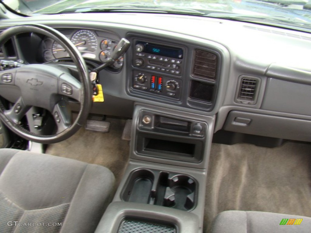 2005 Silverado 1500 LS Extended Cab - Black / Dark Charcoal photo #13