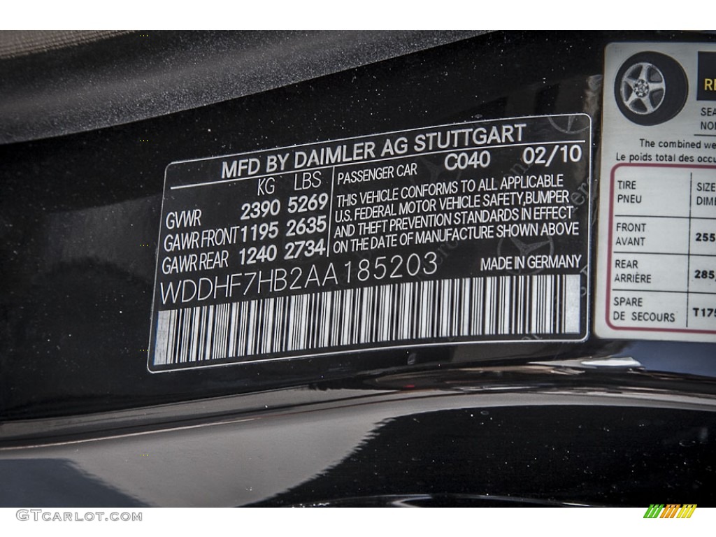 2010 E 63 AMG Sedan - Black / Almond Beige photo #19