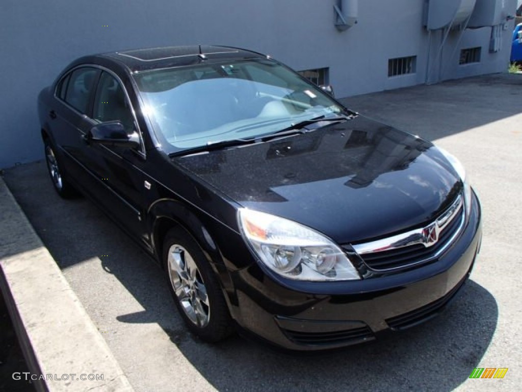 2007 Aura XE - Black Onyx / Gray photo #1