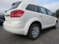 2013 White Dodge Journey American Value Package  photo #3