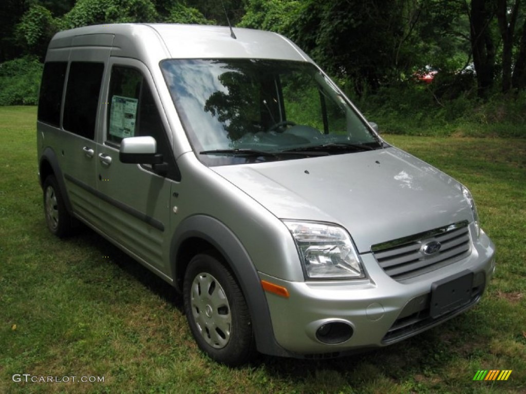 Silver Metallic Ford Transit Connect