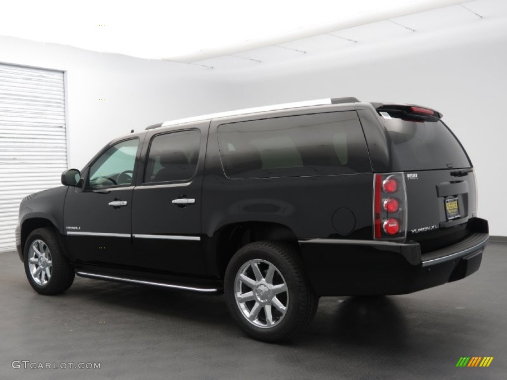 2013 Yukon XL Denali AWD - Onyx Black / Ebony photo #3